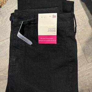SO Black High-Rise Skinny Jeggings